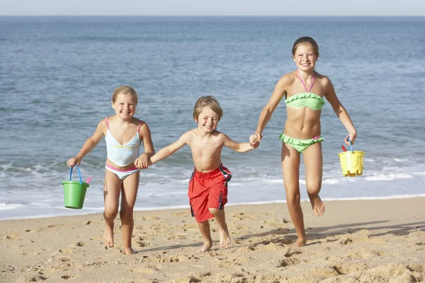 Children Enjoying Holiday — Stockfoto