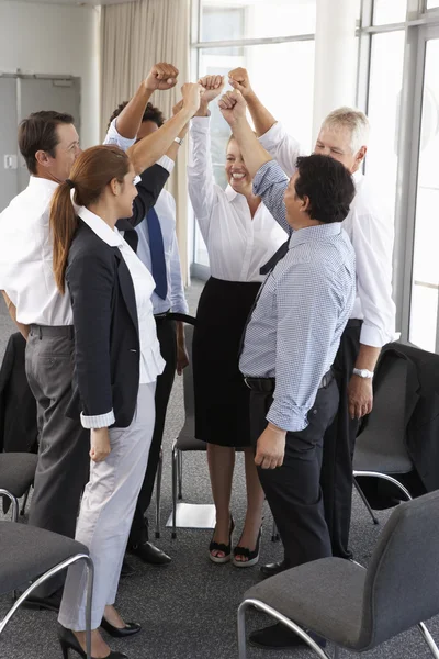 Grupo de Empresários no Seminário da Empresa — Fotografia de Stock