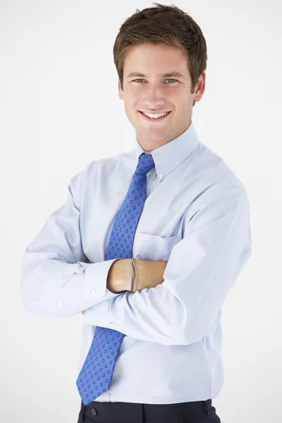 Confident Businessman Looking at camera — Stock Photo, Image