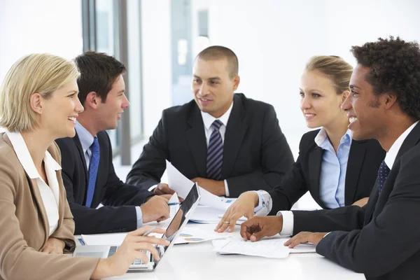 Business People Having Meeting In Office Stock Image