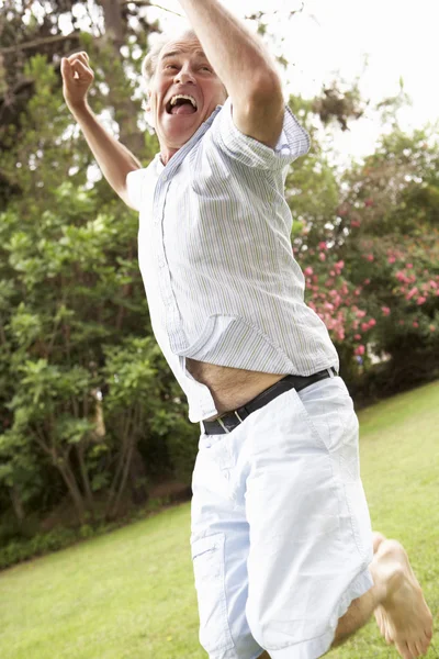 Energetic Senior Man — Stock Photo, Image