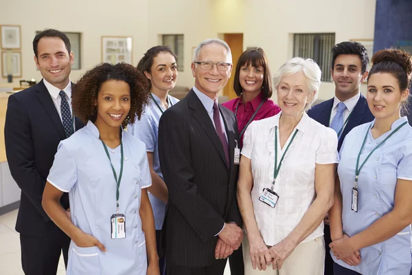 Team medico ospedaliero — Foto Stock