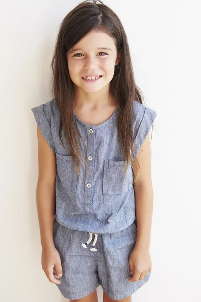 Sorrindo Jovem Menina — Fotografia de Stock