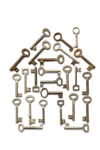 House Made From Keys — Stock Photo, Image