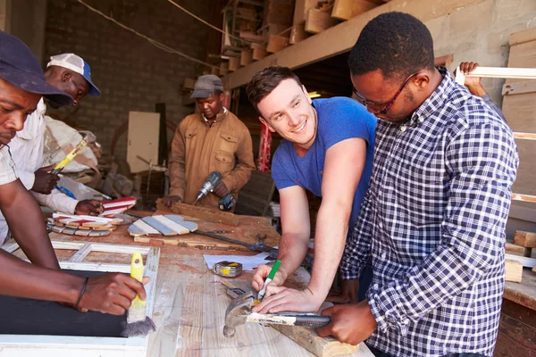 Carpentry workshop, South Africa — Stock Photo, Image