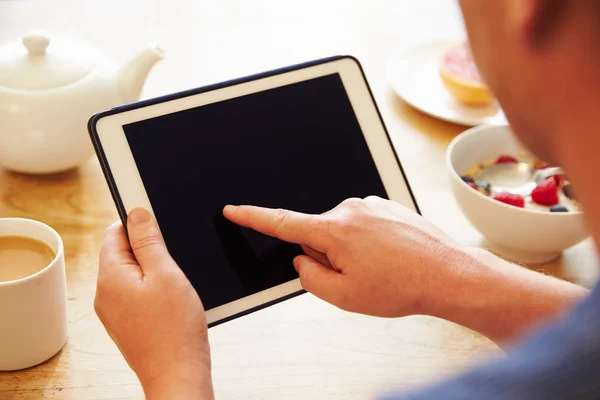 Person Looking At Digital Tablet — Stock Photo, Image