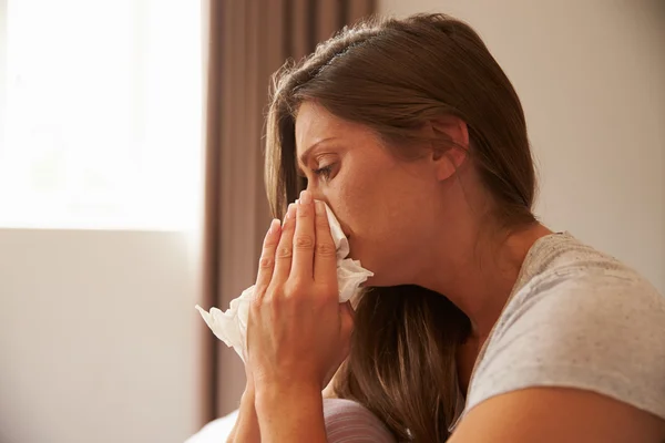 Vrouw lijden aan depressie — Stockfoto