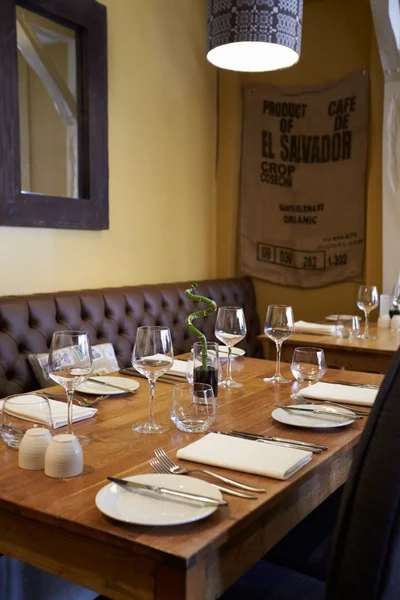 Leeg interieur van hedendaagse Restaurant — Stockfoto