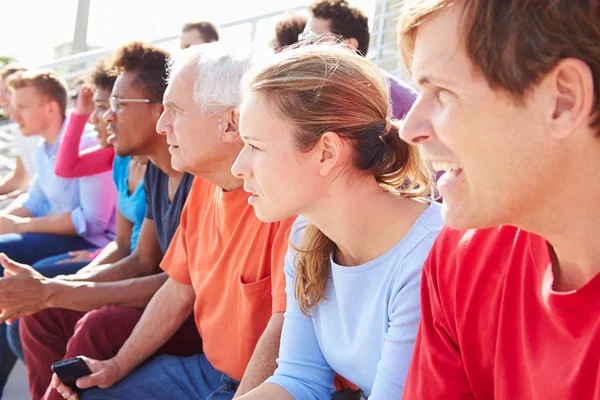 Audience Watching Outdoor Concert — Stock Photo, Image