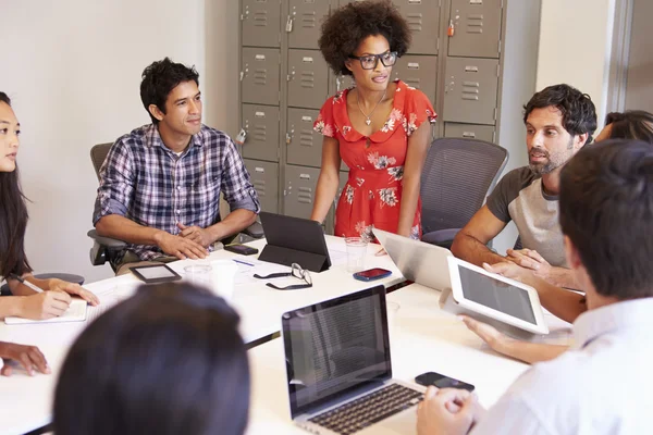 Reunión de diseñadores — Foto de Stock