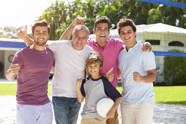 Mannelijke Multi generatie familie — Stockfoto