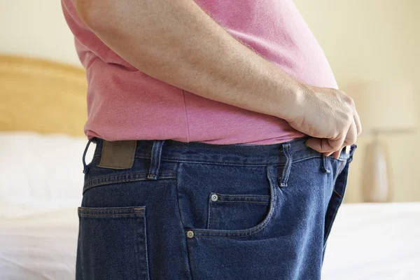 Overweight Man — Stock Photo, Image