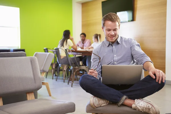 Man  Working In Design Studio — Stock Photo, Image