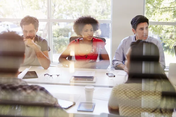 Diseñadores teniendo reunión — Foto de Stock