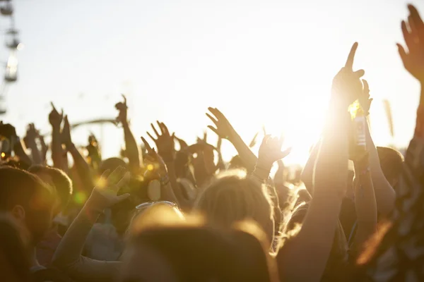 Audiencia en el Festival de Música — Foto de Stock