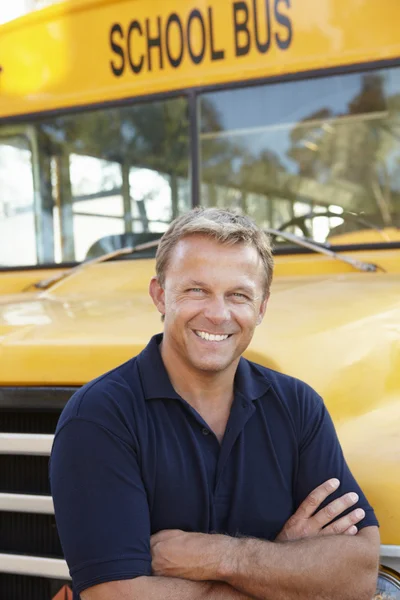 Conductor de autobús escolar — Foto de Stock