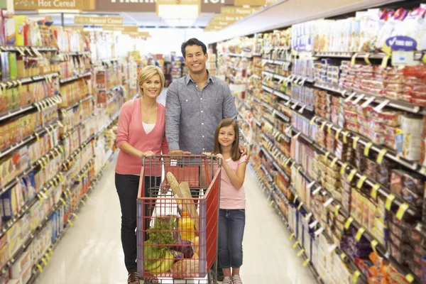 Aile Alışverişi — Stok fotoğraf