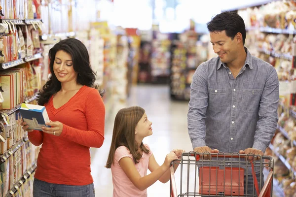 Family shopping Royalty Free Stock Images