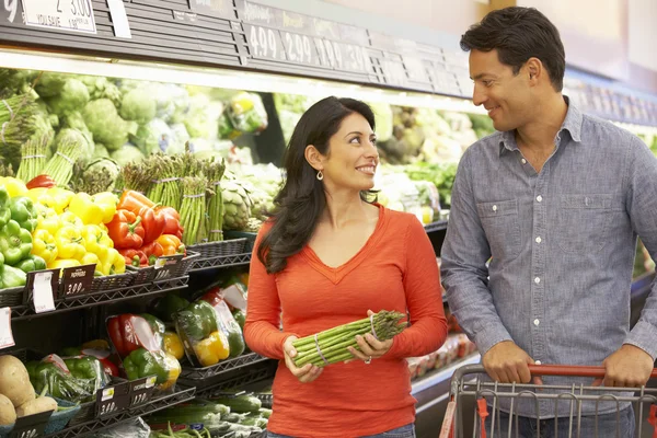 Coppia Shopping — Foto Stock