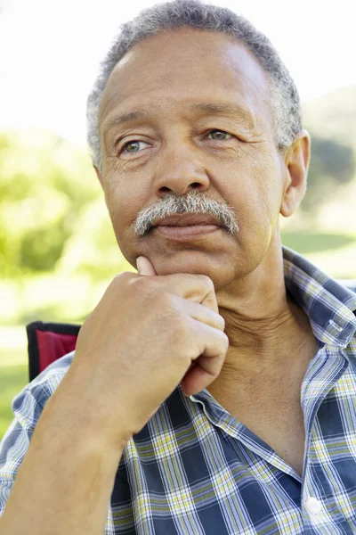 Äldre man — Stockfoto