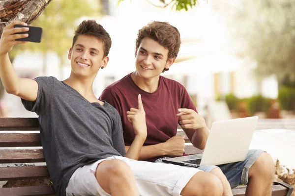 His friend is a student