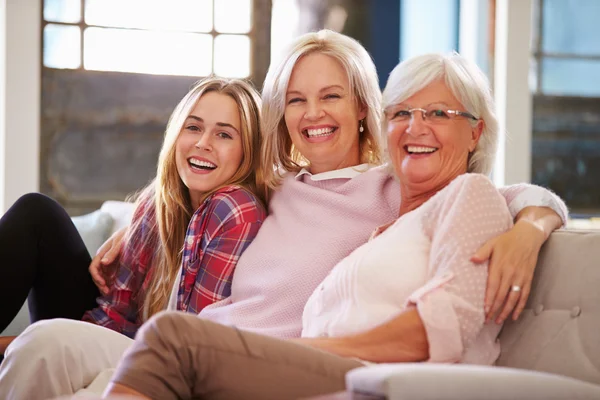 Grandmother With Mother And Adult Daughter — Stock Photo, Image