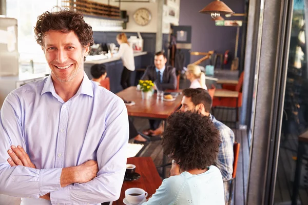 Male restaurant owner — Stock Photo, Image