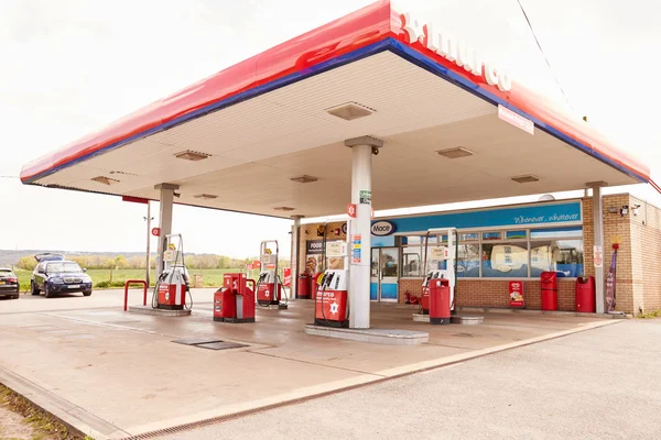 Benzine station, olie industrie concept — Stockfoto