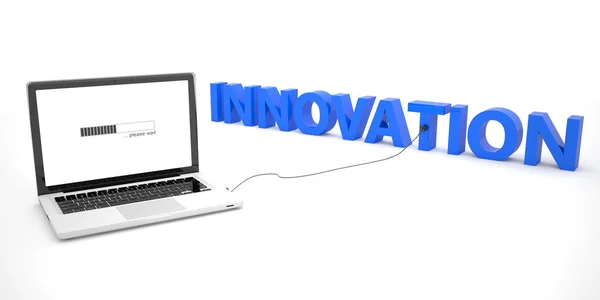 Tekst innovatieconcept — Stockfoto