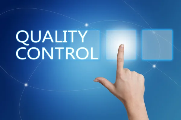 Quality Control text concept — Stock Photo, Image