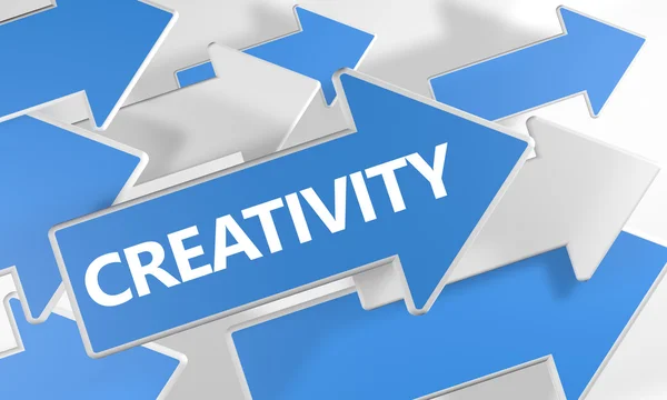 Creativity text concept — Stock Photo, Image