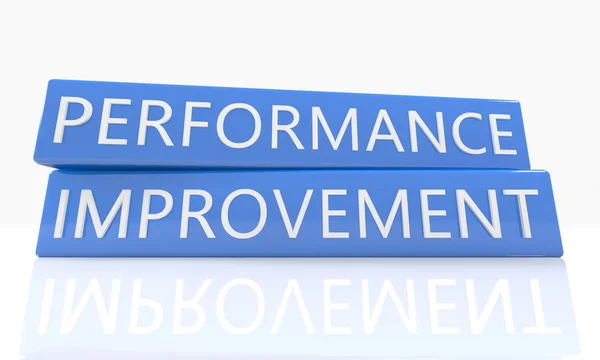 Performance Improvement text concept — Stock Photo, Image