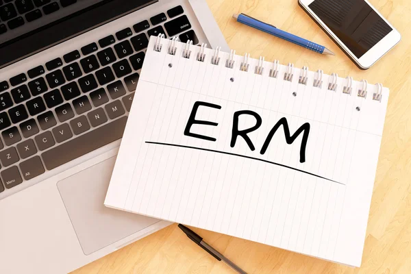 ERM Concept text concept — Stock Photo, Image