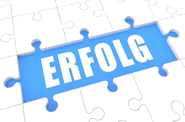 Erfolg text concept — Stock Photo, Image