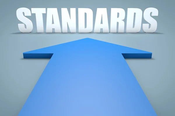 Standards text concept — Stock Photo, Image