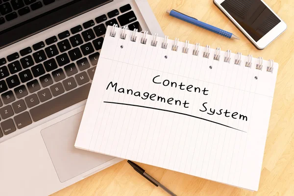 Content Management System — Stockfoto