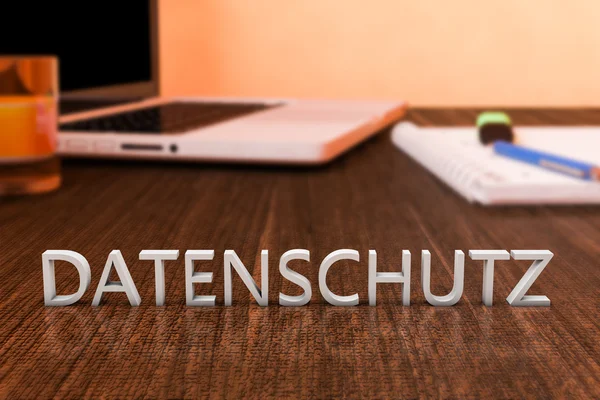 Datenschutzkonzept — Stockfoto