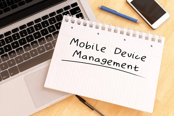 Mobile Device management — Stock Photo, Image