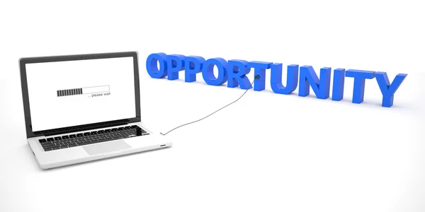 Concetto di testo di opportunità — Foto Stock