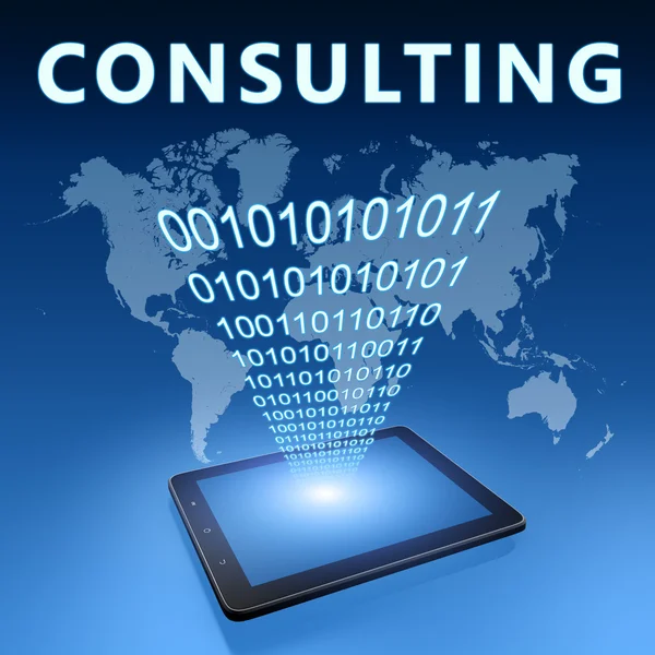 Tekst concept Consulting — Stockfoto