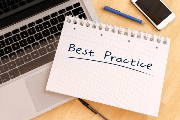 Best Practice text concept — Stock Photo, Image