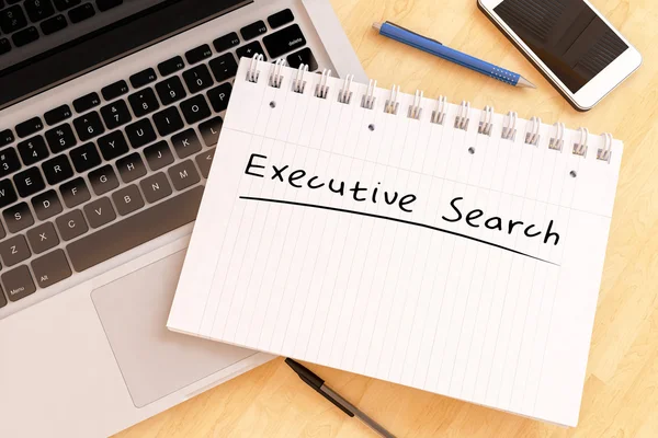 Executive Search szöveg fogalma — Stock Fotó