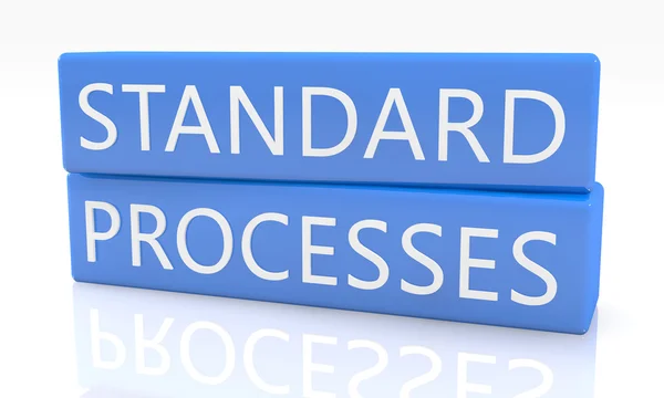 Standard Processes text concept — Stock Photo, Image