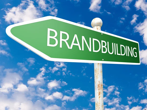 Brandbuilding — Stok fotoğraf
