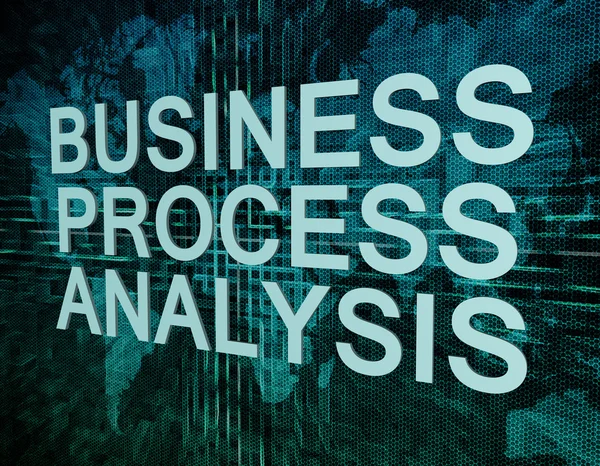 Анализ бизнес-процессов — стоковое фото