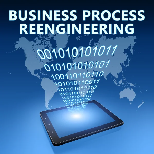 Reengineering obchodních procesů — Stock fotografie