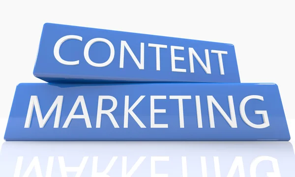Marketing de contenidos — Foto de Stock