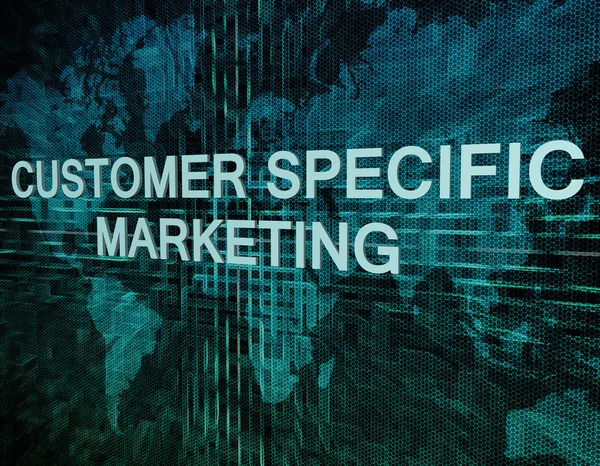Marketing específico del cliente — Foto de Stock