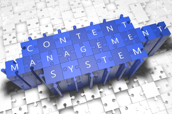 Content Management System — Stockfoto
