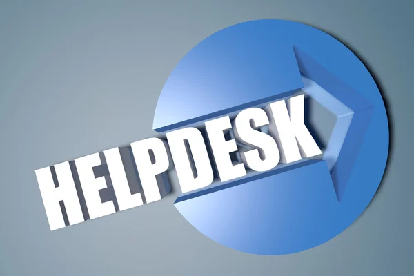 Helpdesk — Stockfoto